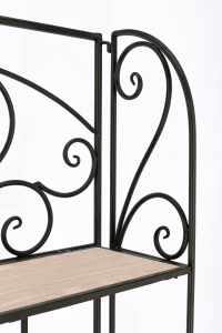 Стеллаж металлический Garden Relax Guenda сталь, МДФ Фото 2