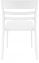 Стул пластиковый Siesta Contract Mone стеклопластик, поликарбонат белый Фото 8
