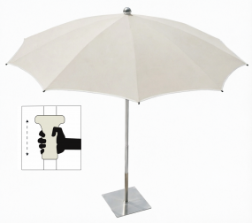 Зонт пляжный профессиональный Ø2.4 м-thumbs-Фото1