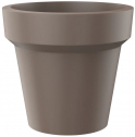 Кашпо пластиковое Arkema Pot L полиэтилен тортора Фото 1