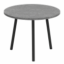 Столик кофейный RODA Piper 013 алюминий, камень Фото 1