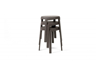 Табурет пластиковый Nardi Stack Mini стеклопластик терра Фото 6