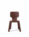 Стул пластиковый детский Magis Alma полипропилен, стекловолокно коричневый Фото 5