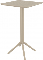 Комплект пластиковой барной мебели Sky Folding Bar 60 Air