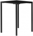 Стол барный PEDRALI Togo алюминий, ЛДСП черный Фото 1
