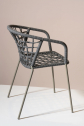 Кресло плетеное Gaber Sanela B металл, роуп Фото 6