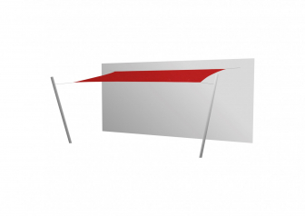 Тент от солнца Rectangle Ingenua