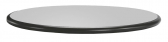 Столешница круглая PEDRALI Laminate PVC Edge ЛДСП, ПВХ светло-серый, черный Фото 1