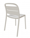 Стул пластиковый PAPATYA Balat-S стеклопластик светло-серый Фото 5
