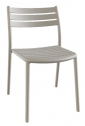 Стул пластиковый PAPATYA Hisar-S стеклопластик светло-серый Фото 1