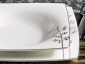 Столовый сервиз Royal Fine China Time square silver nature фарфор белый Фото 3