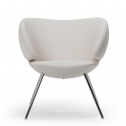 Кресло мягкое Artifort Pinq Lounge сталь, ткань Фото 5