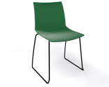 Стул пластиковый Gaber Kanvas S сталь, технополимер зеленый милитари Фото 1