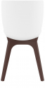 Стул пластиковый Siesta Contract Mio-PP стеклопластик, полипропилен коричневый, белый Фото 9
