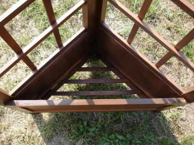 Шатер на деревянном каркасе Antar дерево, полиэстер кремовый Фото 6