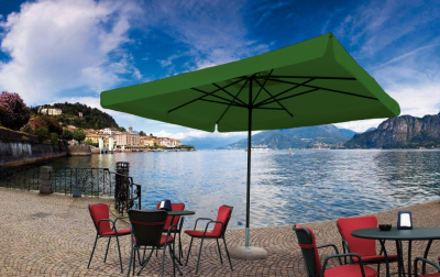 Зонт профессиональный Scolaro Napoli Standard алюминий, акрил зеленый Фото 1