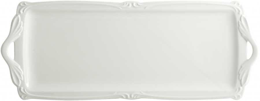 Блюдо прямоугольное Rocaille Blanc