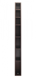 Поворотный зеркальный шкаф Shelf.On Иглу Шелф ЛДСП венге Фото 3