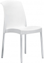 Стул пластиковый Scab Design Jenny анодированный алюминий, технополимер белый Фото 1