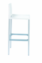 Стул пластиковый барный Gaber Liberty H75 алюминий, технополимер Фото 5