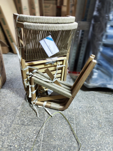 Комплект деревянной мебели Tagliamento Rimini акация, роуп, олефин натуральный, бежевый Фото 30