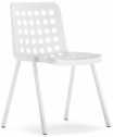 Стул пластиковый PEDRALI Koi-Booki алюминий, стеклопластик белый Фото 1