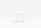 Стол обеденный PEDRALI Arki-Table Outdoor сталь, компакт-ламинат HPL белый Фото 4