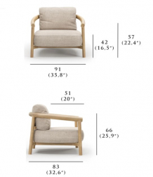 Кресло деревянное с подушкой-thumbs-Фото3