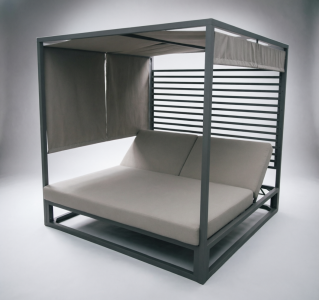 Шатер с лежаками Tagliamento Twin Sun алюминий, полиэстер Фото 12