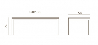 Стол металлический раздвижной-thumbs-Фото3