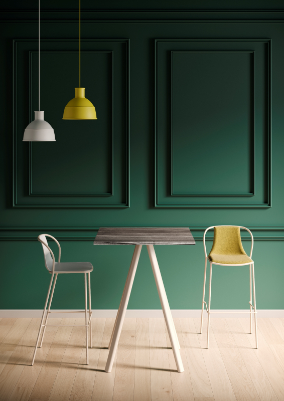 Стул пластиковый барный Kasia Stool 76