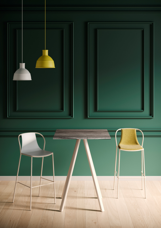 Стул пластиковый барный Kasia Stool 76
