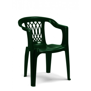 Кресло пластиковое Extra Giada Monobloc SCAB GIARDINO пластик зеленый Фото 1