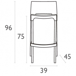 Стул пластиковый барный-thumbs-Фото3