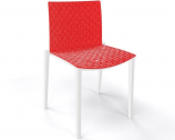 Стул пластиковый Gaber Clipperton технополимер красный Фото 1