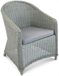 Кресло плетеное с подушкой-thumbs-Фото1