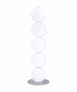Светильник пластиковый напольный SLIDE Pearl Lighting LED металл, полиэтилен белый Фото 2