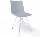 Стул пластиковый Gaber Kanvas TC сталь, технополимер жемчужно-серый Фото 1