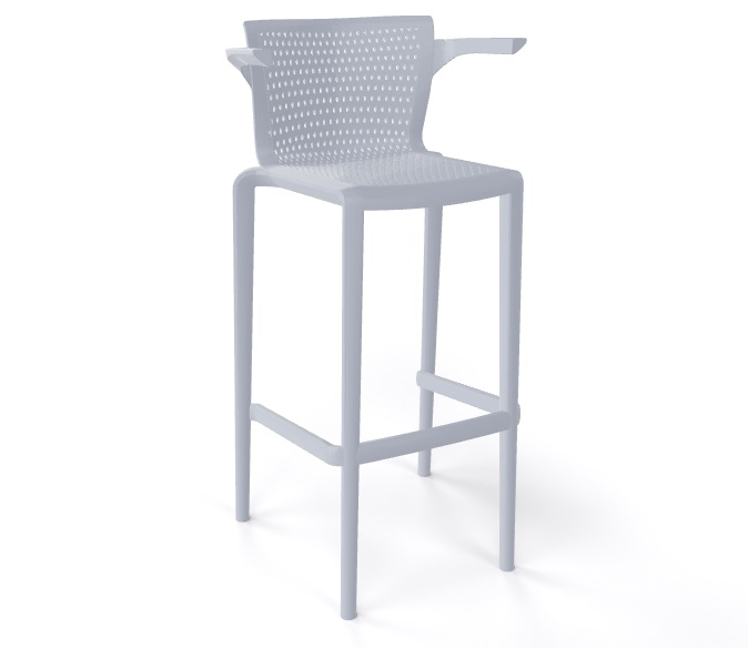 Кресло пластиковое барное Spyker Stool B