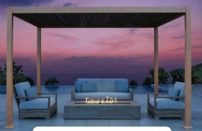 Пергола биоклиматическая моторизованная 3х3 м Tagliamento Pergola 120 Series алюминий Фото 16