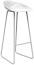 Стул пластиковый барный Vondom Vases Basic сталь, полипропилен, стекловолокно белый Фото 1