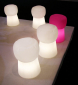 Табурет пластиковый светящийся SLIDE Cin Cin Lighting полиэтилен Фото 8