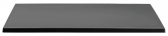 Столешница пластиковая квадратная Scab Design для подстолья Dodo, Domino Folding технополимер антрацит Фото 1