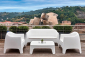 Диван пластиковый Vondom Solid Basic полипропилен белый Фото 15