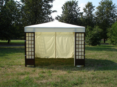 Шатер на деревянном каркасе Antar дерево, полиэстер кремовый Фото 3