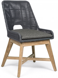 Стул плетеный с подушкой-thumbs-Фото1