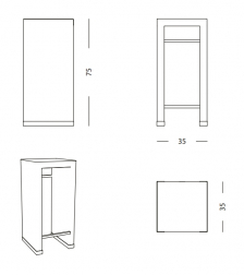 Табурет барный плетеный с подушкой-thumbs-Фото3