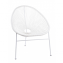 Кресло дизайнерское Garden Relax Dorothy оцинкованная сталь, полиэстер белый Фото 1