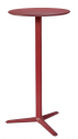 Стол металлический барный Gaber Arket  алюминий, сталь бордовый Фото 1