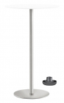 Подстолье металлическое барное Inox